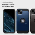 Spigen ALM GLASS FC защитное стекло для телефона iPhone 13 | iPhone 13 Pro | iPhone 14 черный 2 шт. Фото num