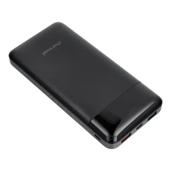 Внешний аккумулятор (powerbank) Charmast W2089 | 20 000 мА·ч | 22.5 Вт | PD | USB-A, USB-C, Lightning, Micro USB | черный