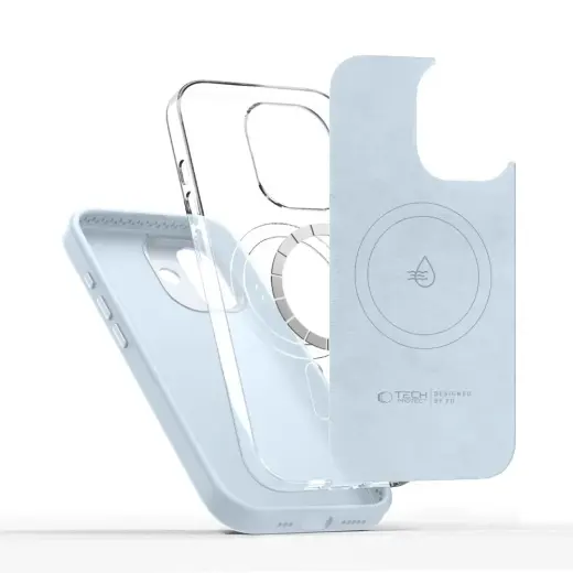 TECH-PROTECT UNIQ MAGSAFE IPHONE 17 MIST BLUE Foto 4