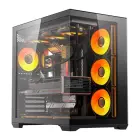 DarkFlash C280 computer case (black) + 7 fans — Photo 1