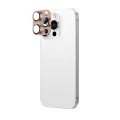 AmazingThing Aviation-Grade Alloy Tempered Glass Lens for iPhone 16 Pro | 16 Pro Max Camera Lens - Rose Gold Фото num