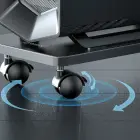 Orico CPB6 Computer Stand with Wheels - Black — Foto 5
