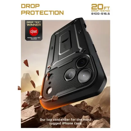 SUPCASE UB PRO IPHONE 17 PRO BLACK Photo