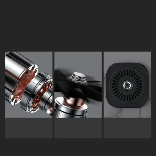 Baseus Mini Car Air Compressor Cigarette Lighter Socket Black (CRCQ000001) Foto 13