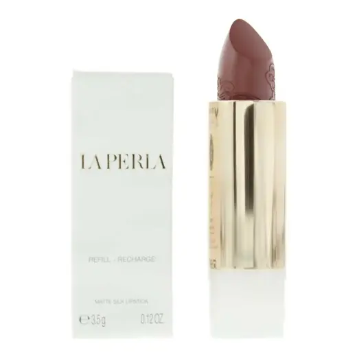 La Perla, Matte Silk, Matte, Cream Lipstick, 111, Auburn Red, Refill, 3.5 g