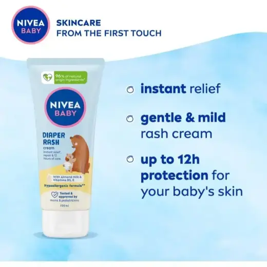 Nivea Baby Diaper Cream - 100ml Foto 3