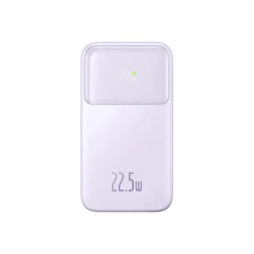 Baseus Comet Series powerbank with display 20000mAh 22.5W - purple + USB-A | USB-C cable Foto 18