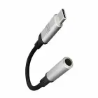 3MK Adapter USB-C - Jack 3,5 mm DAC black — Foto 3