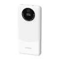 Dudao K12 external battery (powerbank) | 10000 mAh | 22.5W | USB-A, USB-C | LED display | white Photo