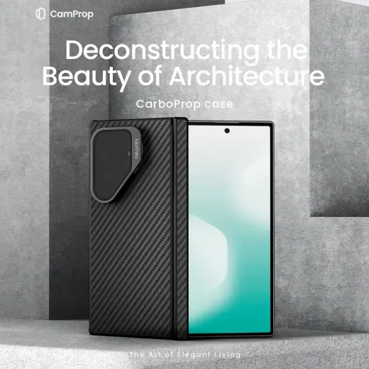 Nillkin CarboProp Aramid Magnetic Case for Samsung Galaxy Z Fold 7 Black Фото num