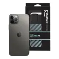 OBAL:ME Flossy Stripes Cover for Apple iPhone 12|12 Pro Black|Sky Blue Photo