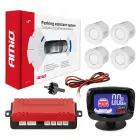 Parking assistant system LED-GRAF 4 sensor white — Photo 1