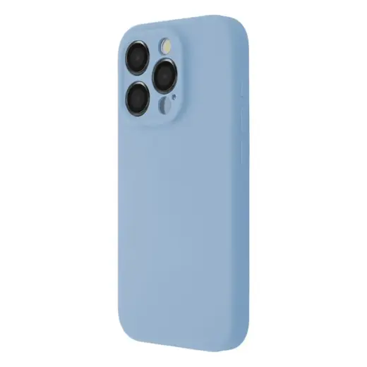 Soft Touch Mag maciņš ar MagSafe atbalstu telefonam iPhone 15 Pro zils