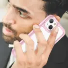 Outer Space phone case for iPhone 14 Plus pink — Photo 7