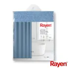 Shower curtain 180x200cm blue, polyester — Photo 6