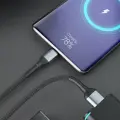 3mk Hyper Cable 3mk Hyper Cable N-SERIES USB-A | USB-C 1m 9V|2A 18W QC 3.0 | black Foto 2
