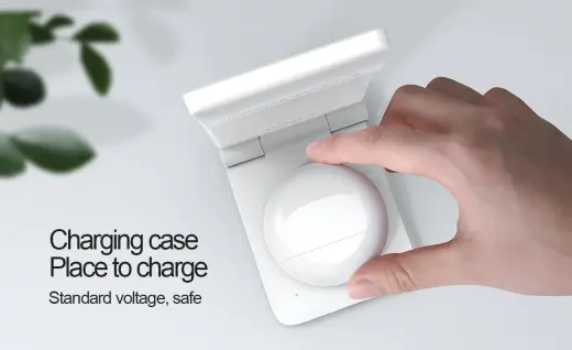 Nillkin PowerTrio 3in1 Wireless Charger for Samsung Watch White Фото num