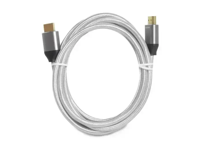 Fusion 2.1v HDMI -> HDMI kabelis 8K | 1,5 m | sudraba krāsā