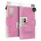Glitter Magsafe Book Case for Samsung Galaxy S24 Plus pink — Photo 1