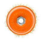 Polax kausa birste ar vītni leņķa slīpmašīnām M14 | 100 mm Foto 2