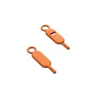Key / needle for SIM card tray needle keychain orange Фото num
