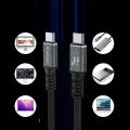 Wozinsky WPS-UY415S USB-C Thunderbolt 4 Cable 240W 1.5m 4K - Black Foto 5