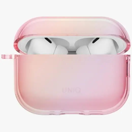 Case UNIQ Iridescia for AirPods Pro 3 Hang Case pink prism Foto 4