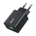 BWOO wall charger CDA249 5V 2,4A USB-A, black Foto 3
