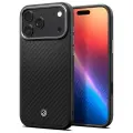 Spigen Enzo Aramid "T" Mag MagSafe Case for iPhone 17 Pro Black Silver Foto 1