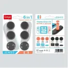 iPega SW2026B Thumb Grips JoyCon Controller for Nintendo Switch 2 6pcs Black Foto 4