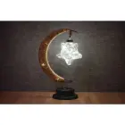 Table lamp bedside Twirl star Art Deco (version 3) EID — Foto 6