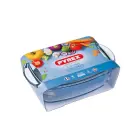 Glass container with lid 4.5L rectangular Essentials 33x20x14cm — Photo 3