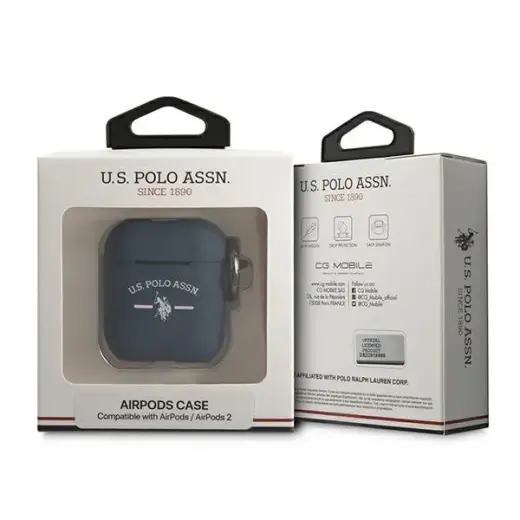 US Polo USACA2SFGV AirPods 1|2  case granatowy|navy Фото num