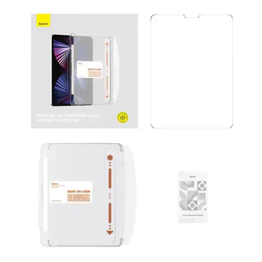 Tempered Glass Baseus Corning 0.4 mm for Pas Pro 12.9" Photo