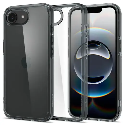 Spigen Ultra Hybrid Case for iPhone 16e - Gray Фото num