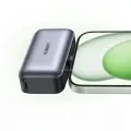 Ugreen PB503 5000mAh внешний аккумулятор (powerbank) с портом Тип C и интегрированным коннектором Тип C - серый Фото num
