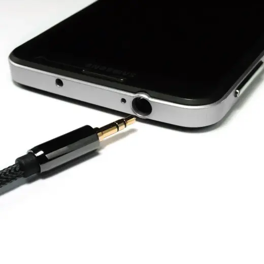 Wozinsky universal mini jack cable 2x AUX cable 3 m black Photo