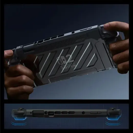 SUPCASE UB PRO NINTENDO SWITCH 2 BLACK Foto 6