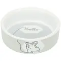 Bļoda dzīvniekiem, keramika - Trixie Bowl, Hello comic hamster, ceramic, 90 ml|ø 8 cm Foto 4