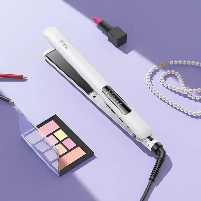 Hair straightener Hoco HP40 white Foto 3