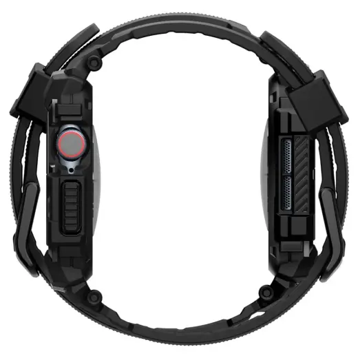 SPIGEN RUGGED ARMOR "PRO" APPLE WATCH 10 (46 MM) MATTE BLACK Фото num