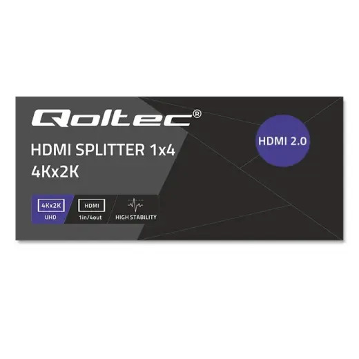 Active HDMI Splitter 4 x HDMI 4Kx2K,6bps,60H Фото num