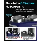 Car Cigarette Lighter Socket Splitter B39-C - 3 sockets + USB + Type C - QC 3.0 PD 3A 120W with display and cable Foto 4