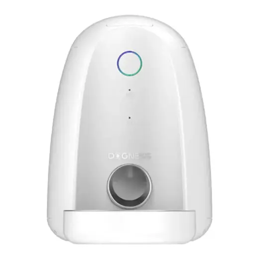 Automatic Pet Feeder with metal bowl WIFI mini Dogness (white) Фото num