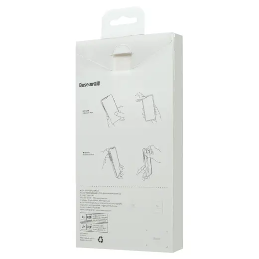 Baseus SuperCeramic Series Glass Case Glass Case for iPhone 13 Pro 6.1" 2021 + Cleaning Kit Foto 3
