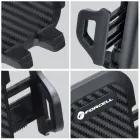 Car phone holder Forcell F-Grip Carbon Bracket mounting arm windshield / dashboard black Photo
