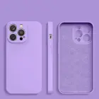 Silicone maciņš telefonam iPhone 14 Plus violets — Foto 4