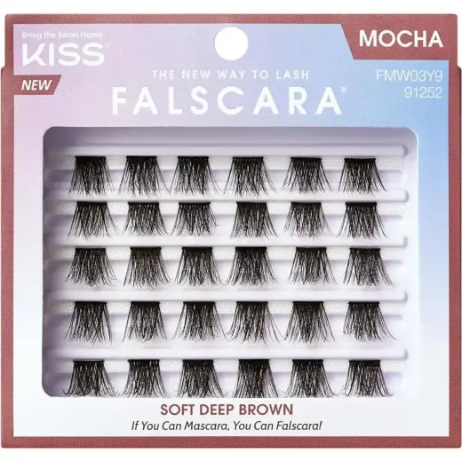 KISS, Ciglia Finte, Falscara Multi Wisps Mocha - 24 Pieces (Ciglia Artificiali) Photo