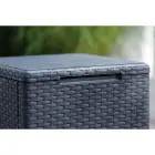 Dārza galdiņš/uzglabāšanas kaste Vigo pelēks Foto 5