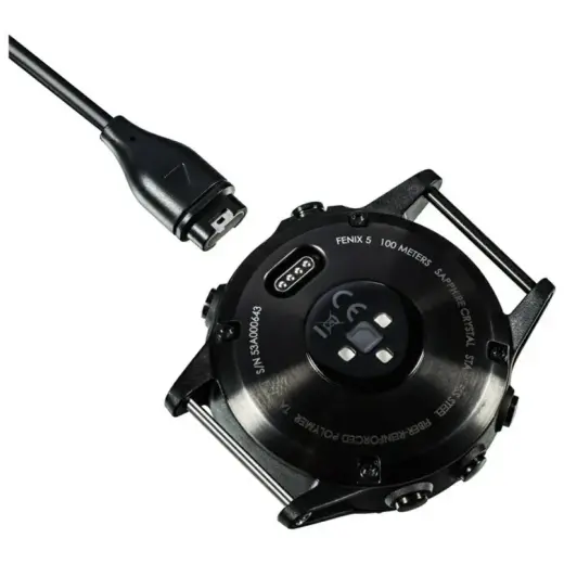 Kabel USB-A Beline do ładowania zegarków  Garmin 1m czarny Фото num